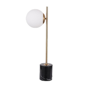 Black Marble Table Lamp