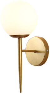 Wall Sconce White&Gold
