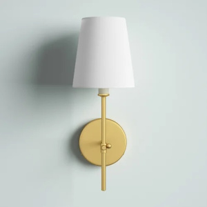Wall Sconce White&Gold