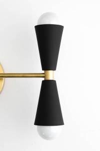 Wall Sconce Black&Gold