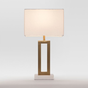 Gold&White Table Lamp