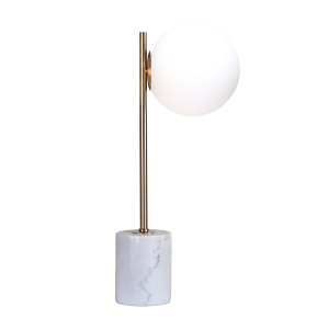 White Marble Table Lamp
