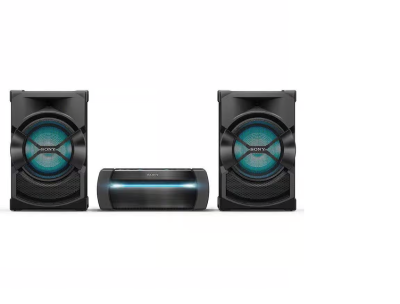 Sony High-Power Bluetooth Audio System, 3 Units, Black - HCDSHAKEX10