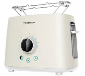 2-Slices Stainless Steel Toaster 1000 W TT-1000D White