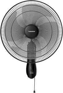 Tornado Wall Fan, 18 Inch, Black - TWF-18