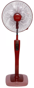 Toshiba Stand Fan With Remote Control, 16 Inch - EFS-75(PS)