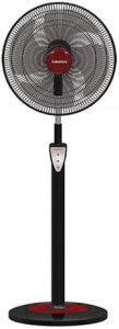 Tornado EFS-95SB Stand Fan, 3 Speeds, 18 Inch - Black