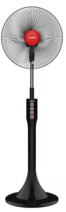 Tornado Stand Fan Without Remote Control, 16 Inch, Black - EFS-111T