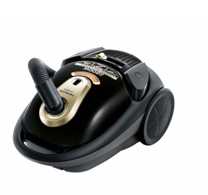 HITACHI Vacuum Cleaner 2200 Watt, Nano Titanium Filter, Black x Gold CV-BA22V 220CE GBK
