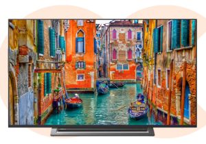 TOSHIBA 4K Frameless TV , Android, WiFi Connection U7950EA-S