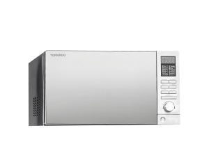 TORNADO Microwave Grill 25 Liter, 900 Watt, 10 Menus, Silver MOM-C25BBE-S