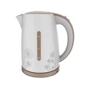 TORNADO Plastic Kettle, 1.7 Liter, 1850-2200 Watt, White TKP-2117