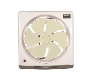 TOSHIBA Kitchen Ventilating Fan 20 cm, Oil Drawer, Blue Or Creamy VRH20J10