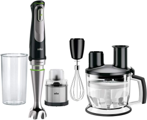 Braun Multi Quick 9 Hand Blender, 1000 Watt, Black - MQ 9078X