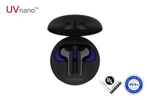 LG TONE Free FN6 True Wireless Bluetooth Earbuds with UVNano 99.9% Bacteria Free Wireless Charging Case