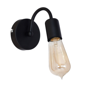 Wall Sconce Black&Silver