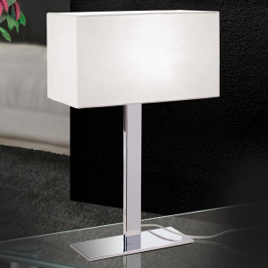 White&Silver  Table Lamp