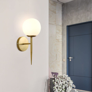 Wall Sconce White&Gold